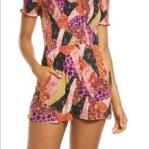 Nordstrom Patchwork Romper